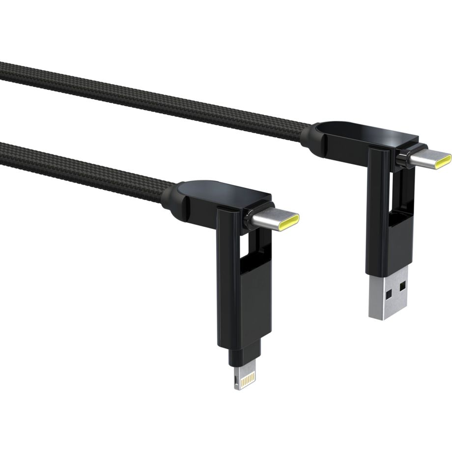 Rolling Square inCharge XL Cable 2m Black