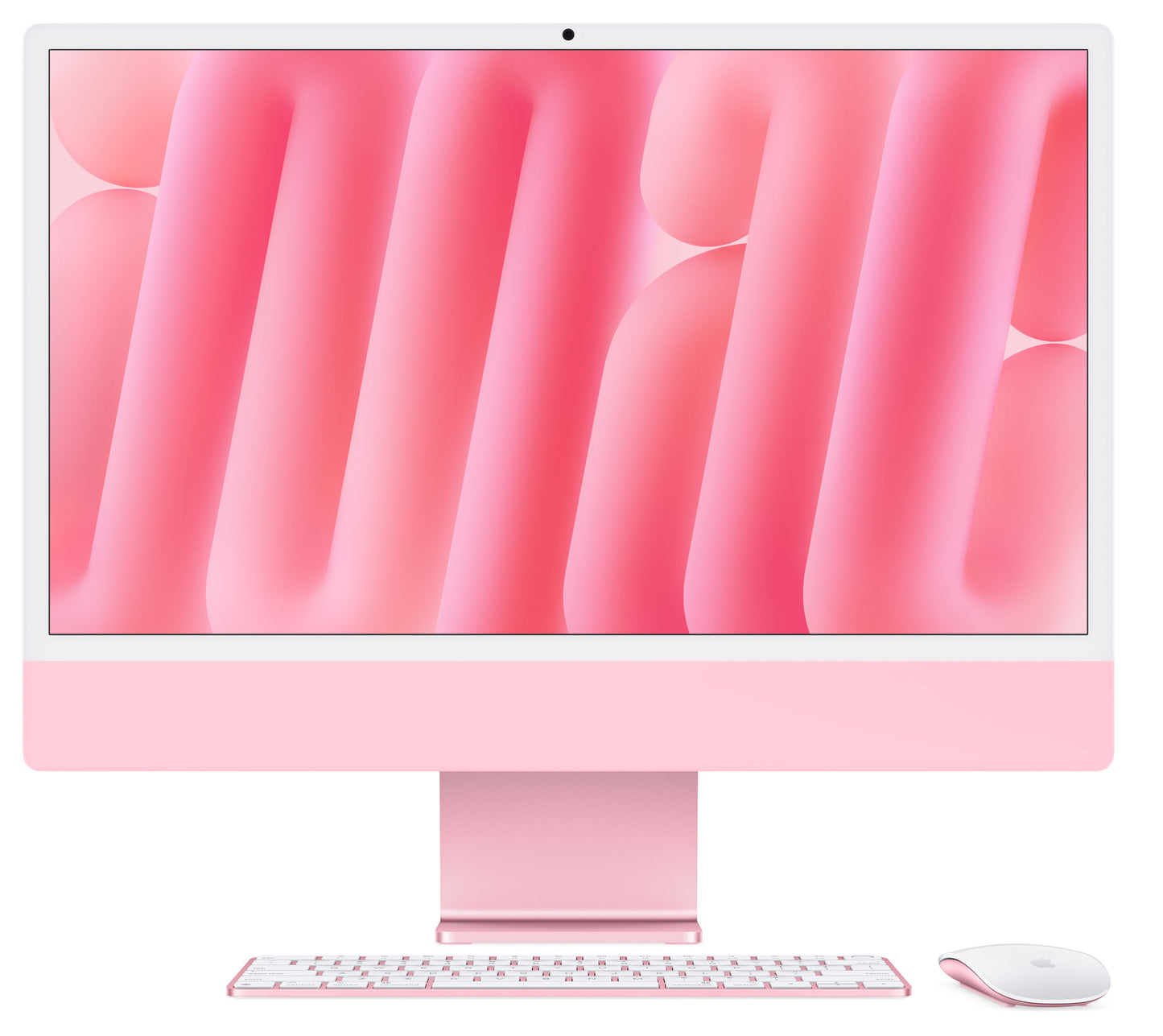 iMac 24" mit 4.5K Retina Display, M4 Chip 10-Core CPU und 10-Core GPU, 16GB, 256GB SSD, pink