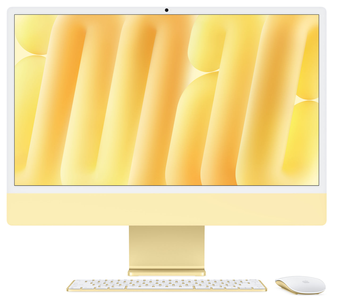 iMac 24" mit 4.5K Retina Display, M4 Chip 10-Core CPU und 10-Core GPU, 16GB, 512GB SSD, gelb
