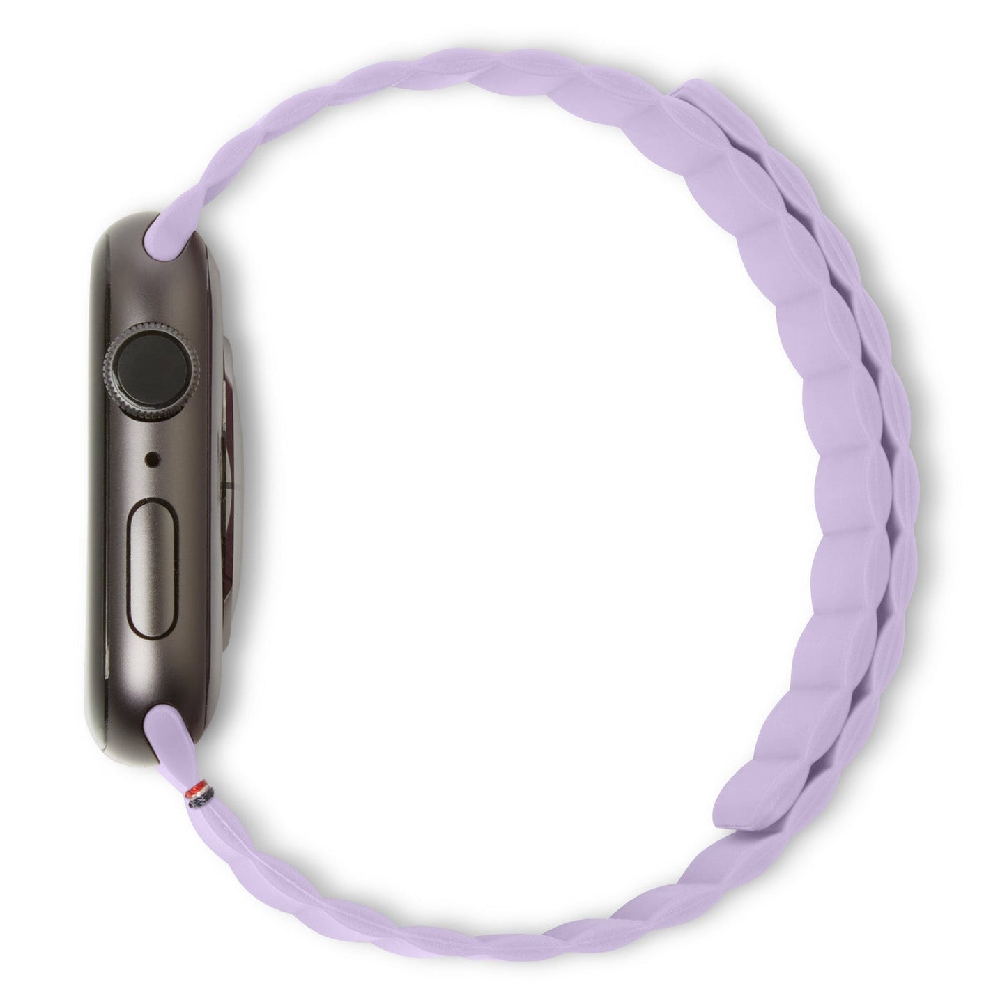 Decoded - Silicone Magnetic Traction Strap Lite | Für Apple Watch 49/45/44/42mm | Lavender