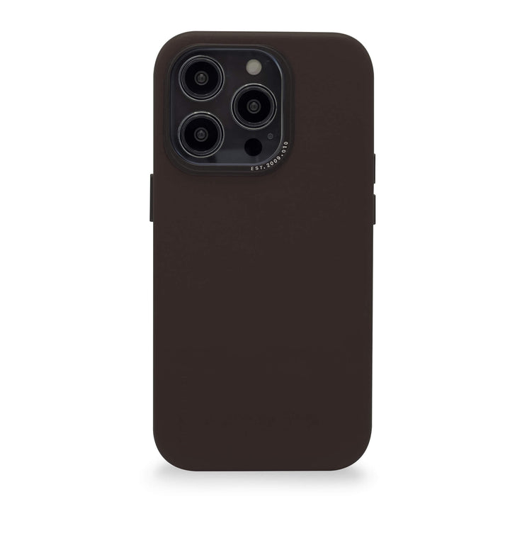 Decoded - Leather Backcover for iPhone 14 Pro Max - Chocolate Brown