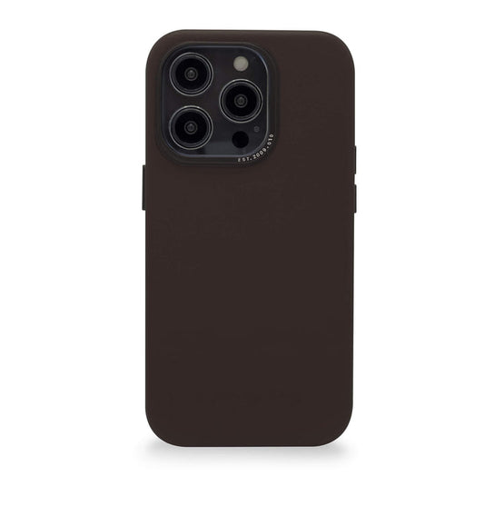Decoded - Leather Backcover for iPhone 14 Pro Max - Chocolate Brown