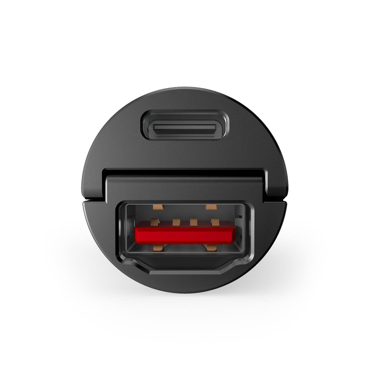NEXT.ONE Mini Auto Dual Autoladegerät mit 30 Watt (USB-A & USB-C)