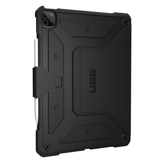 UAG Urban Armor Gear Metropolis Case | Apple iPad Pro 12,9" (2022 - 2020) | schwarz