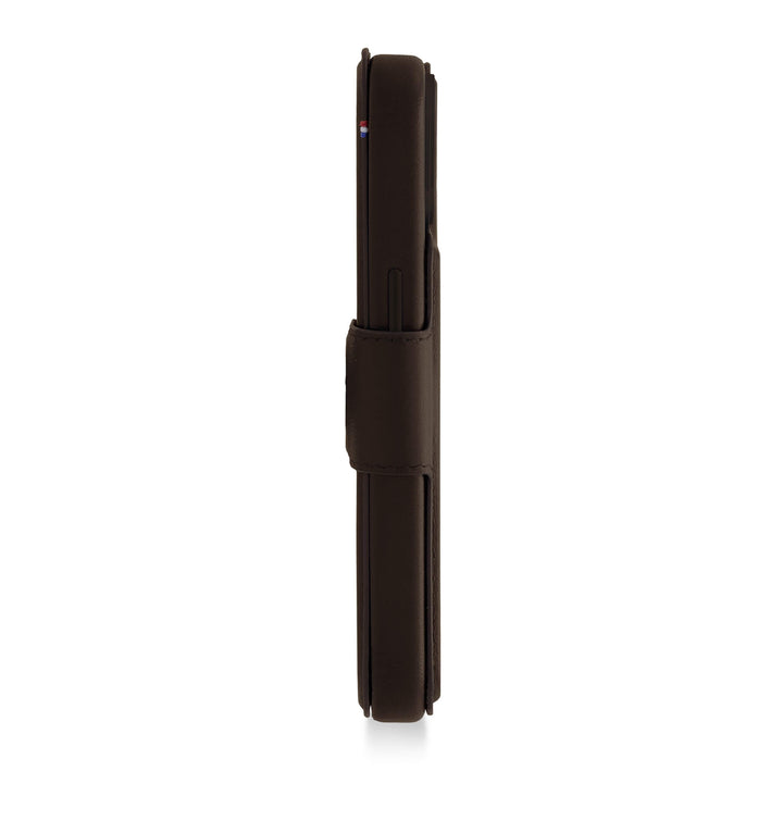 Decoded - Leather Detachable Wallet for iPhone 14 Plus - Chocolate Brown