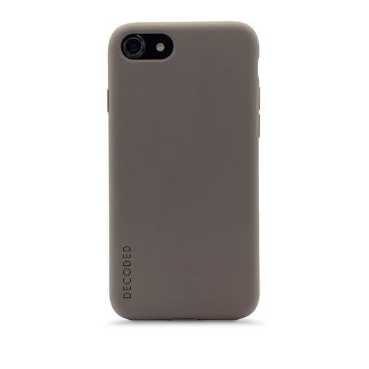 Decoded Silicone Backcover iPhone SE3/SE2/8/7/6s/6 Dark Taupe