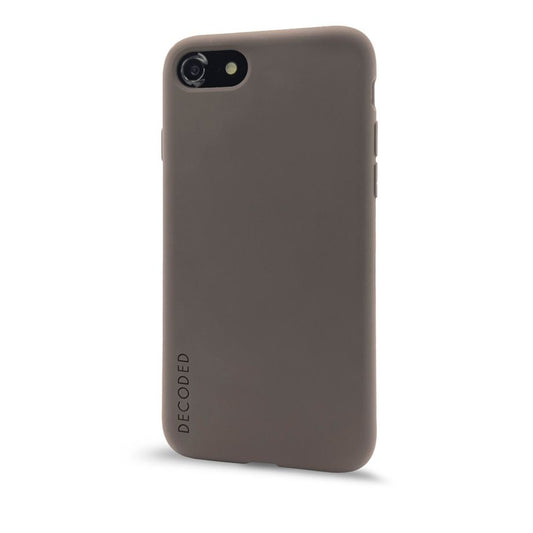 Decoded Silicone Backcover iPhone SE3/SE2/8/7/6s/6 Dark Taupe