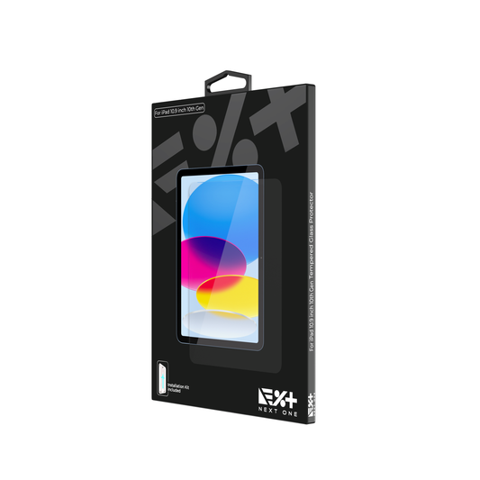 NEXT.ONE iPad Schutzglas mit Anbringhilfe - iPad 10,9" 10. Generation