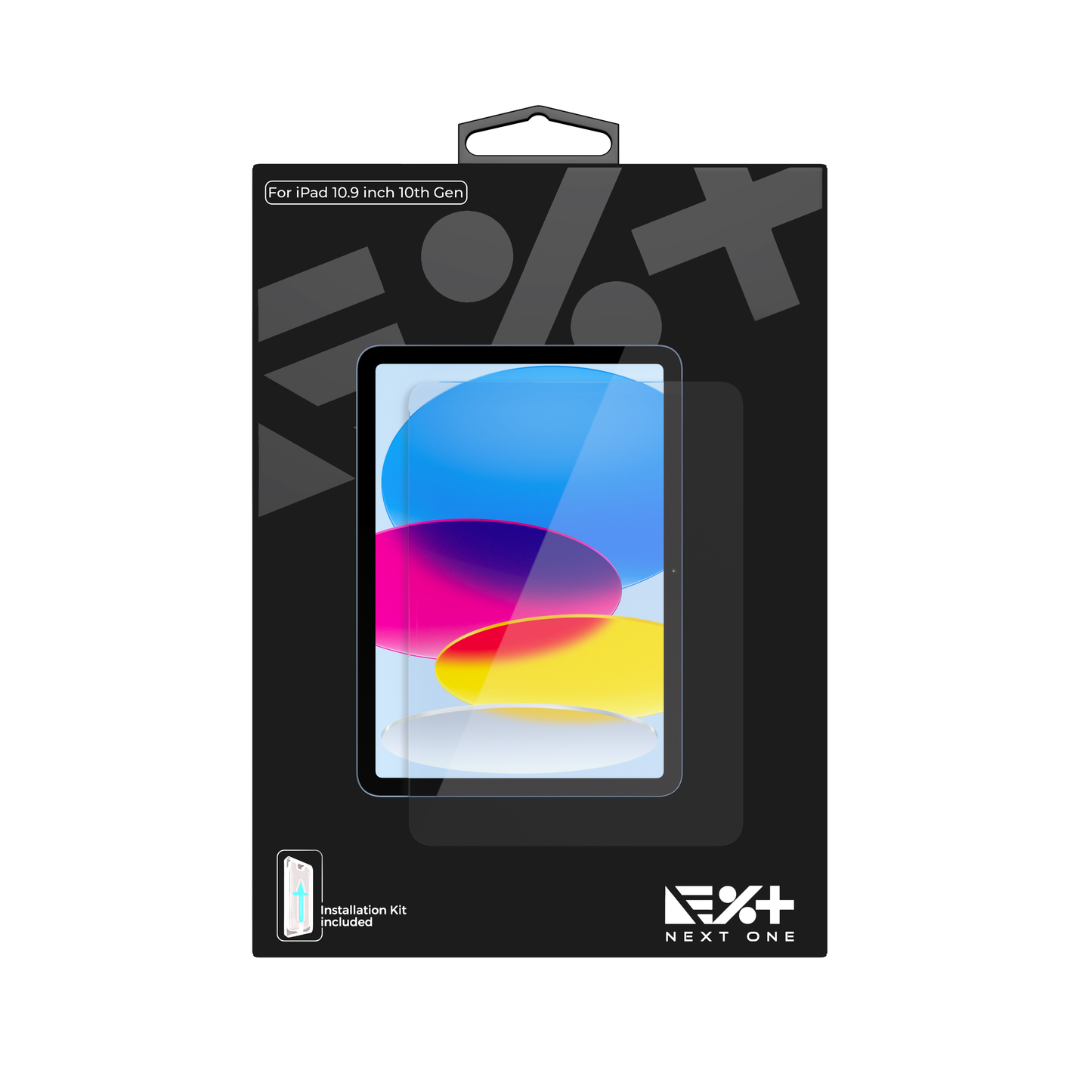 NEXT.ONE iPad Schutzglas mit Anbringhilfe - iPad 10,9" 10. Generation