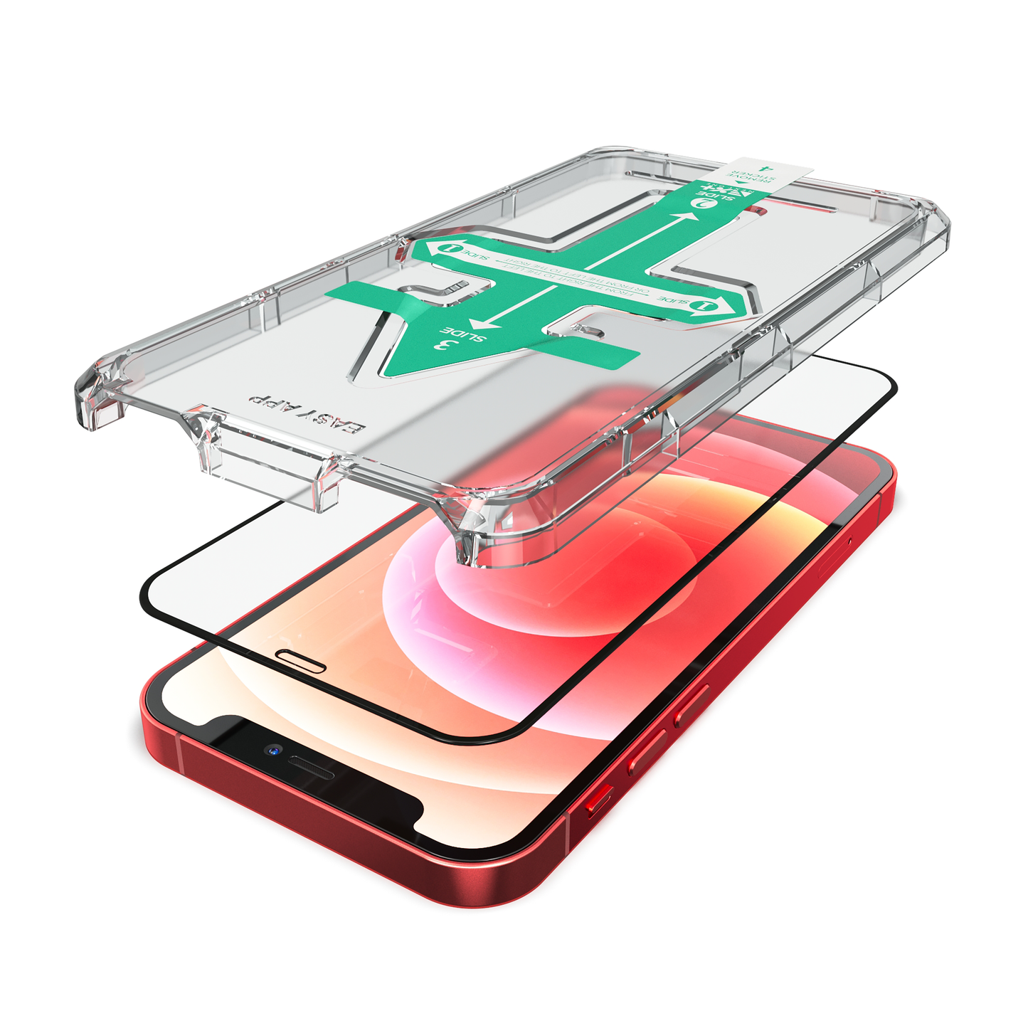 NEXT.ONE iPhone Schutzglas mit Anbringhilfe - iPhone 12 mini