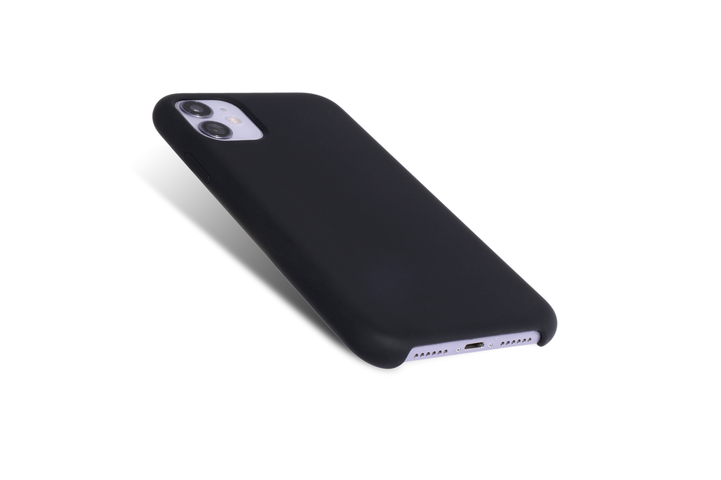 NEXT.ONE Silicone case black for iPhone 11