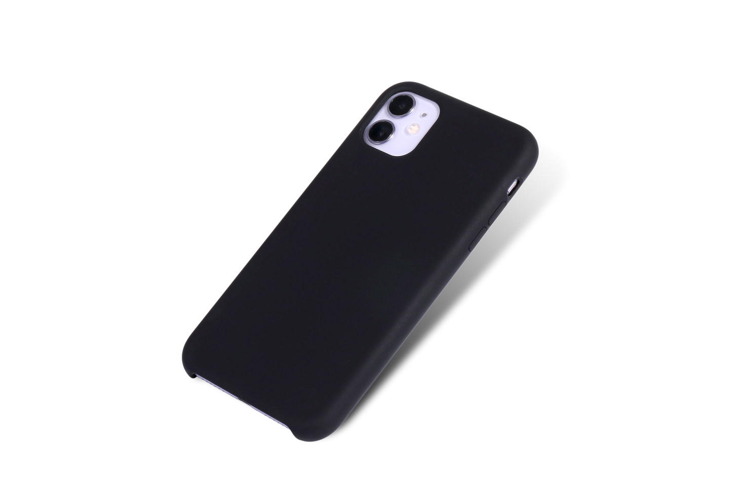 NEXT.ONE Silicone case black for iPhone 11