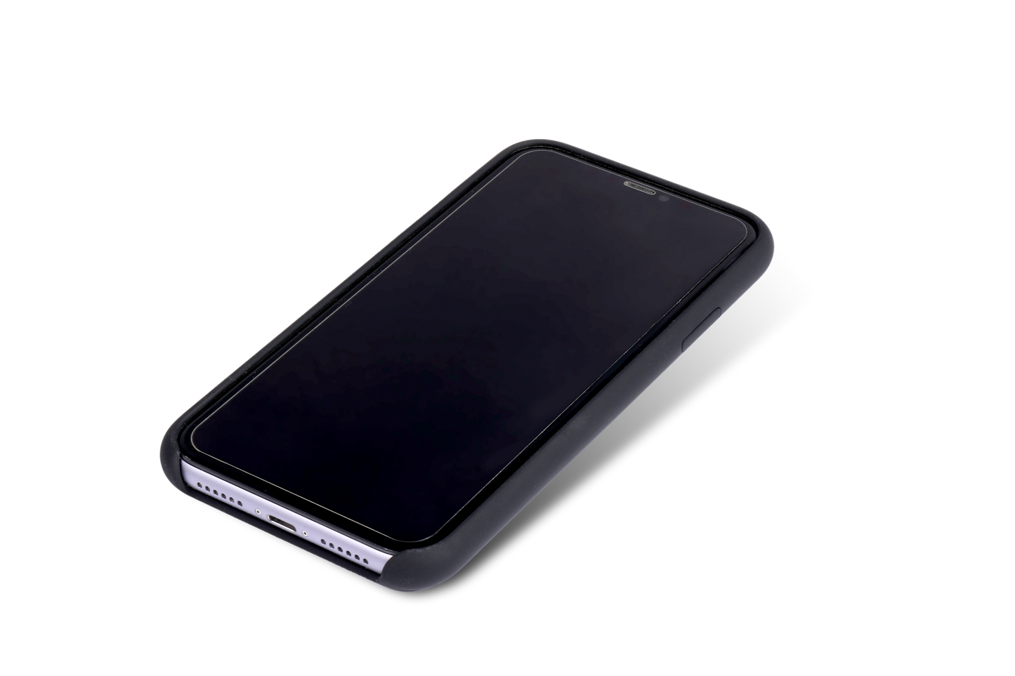 NEXT.ONE Silicone case black for iPhone 11