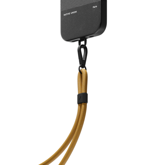 Native Union Halslanyard für Smartphone, senfgelb