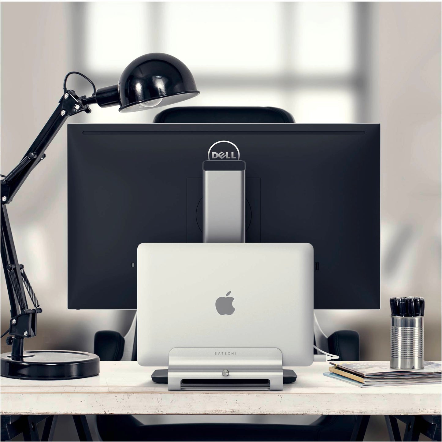 Satechi Aluminum Laptop Stand Vertical silver