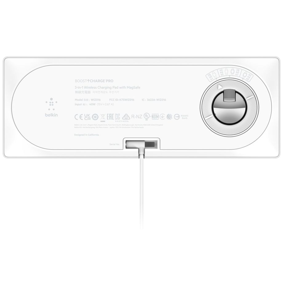 Belkin drahtloses 3-in-1 Ladepad für MagSafe iPhones
