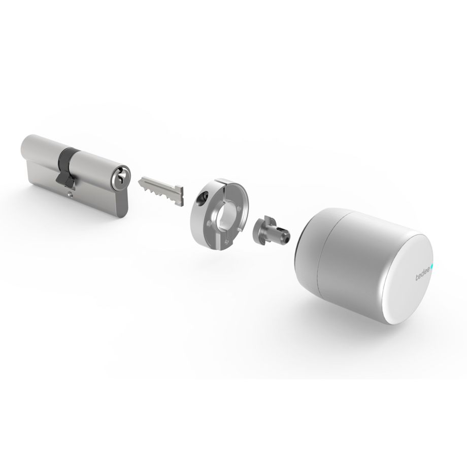 tedee/GERDA Adapter für vorhandene Zylinder silber