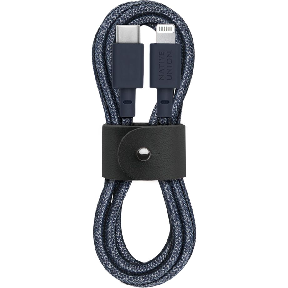 Native Union Belt Cable USB-C to Lightning 1,2m Indigo