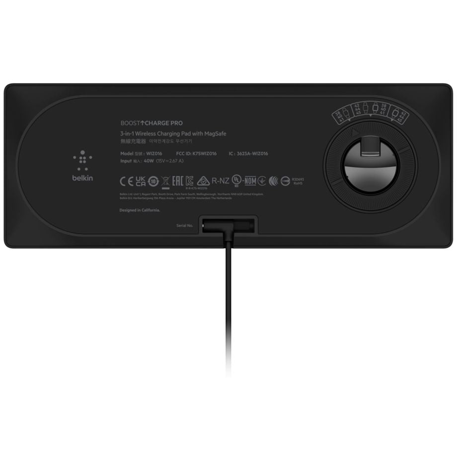 Belkin drahtloses 3-in-1 Ladepad für MagSafe iPhones
