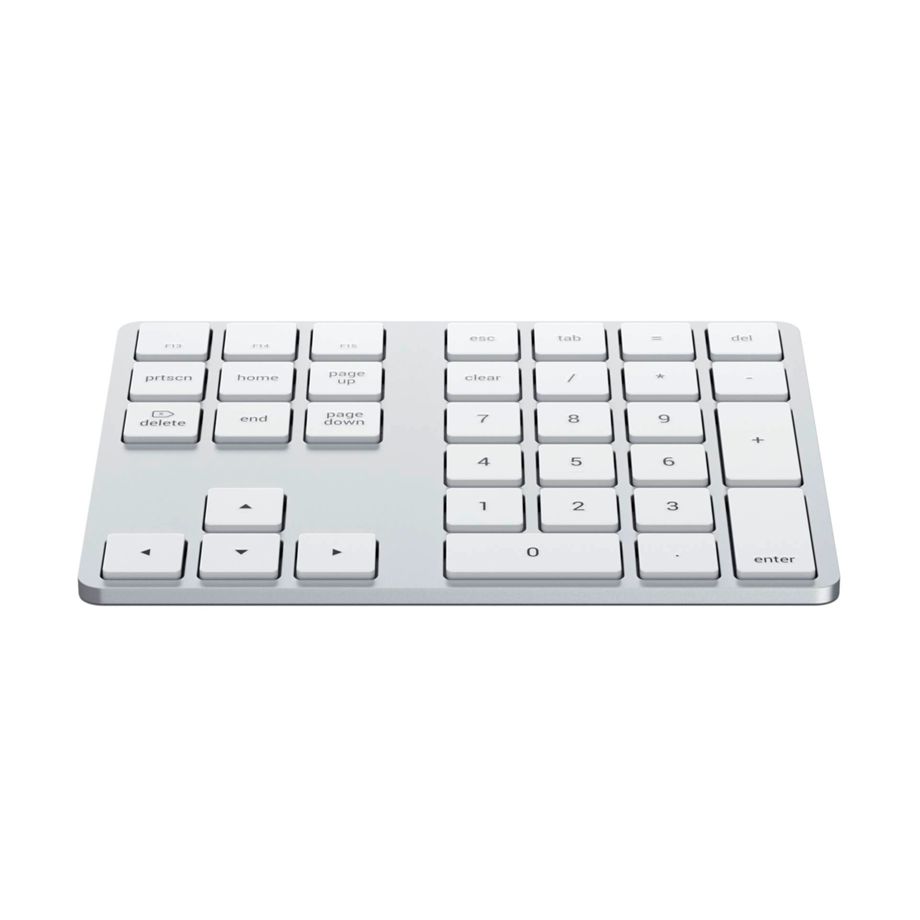 Satechi Extended Wireless Keypad Silver
