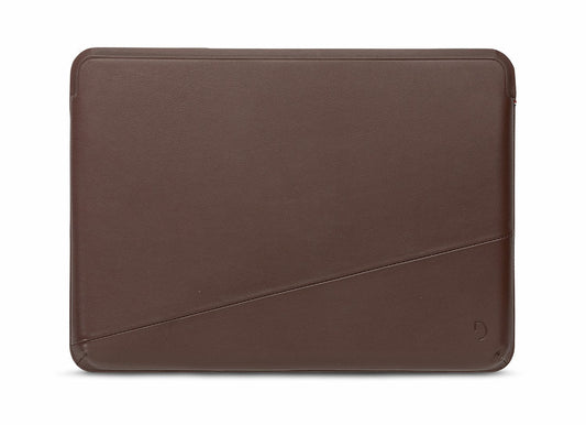 Decoded - Leather Frame Sleeve for Macbook 14 inch - Brown
