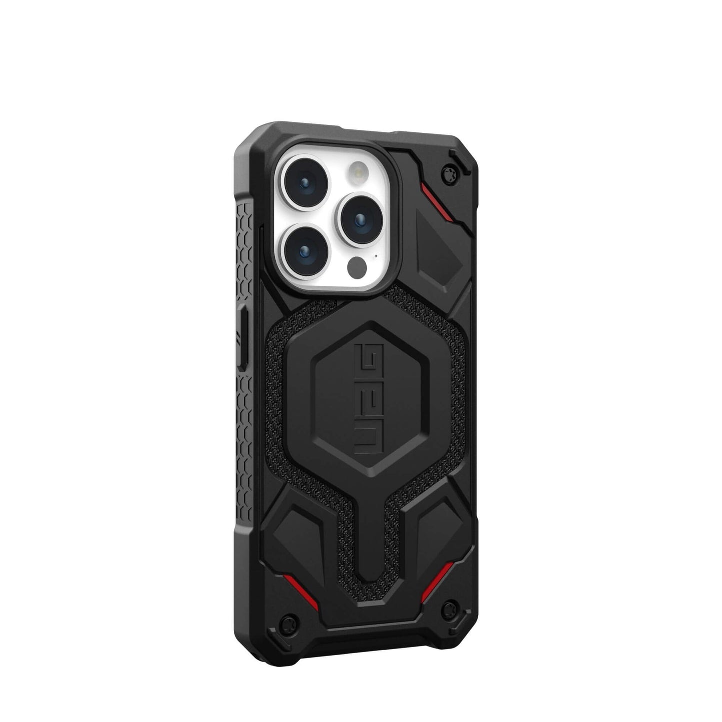 UAG Urban Armor Gear Monarch Pro MagSafe Case | Apple iPhone 15 Pro | kevlar schwarz