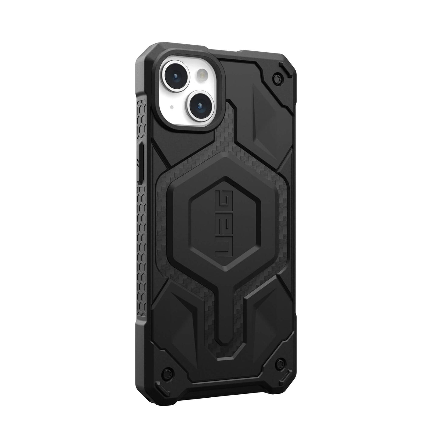 UAG Urban Armor Gear Monarch Pro MagSafe Case | Apple iPhone 15 Plus | carbon fiber