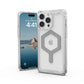 UAG Urban Armor Gear Plyo MagSafe Case | Apple iPhone 15 Pro Max | ice (transparent)/silber