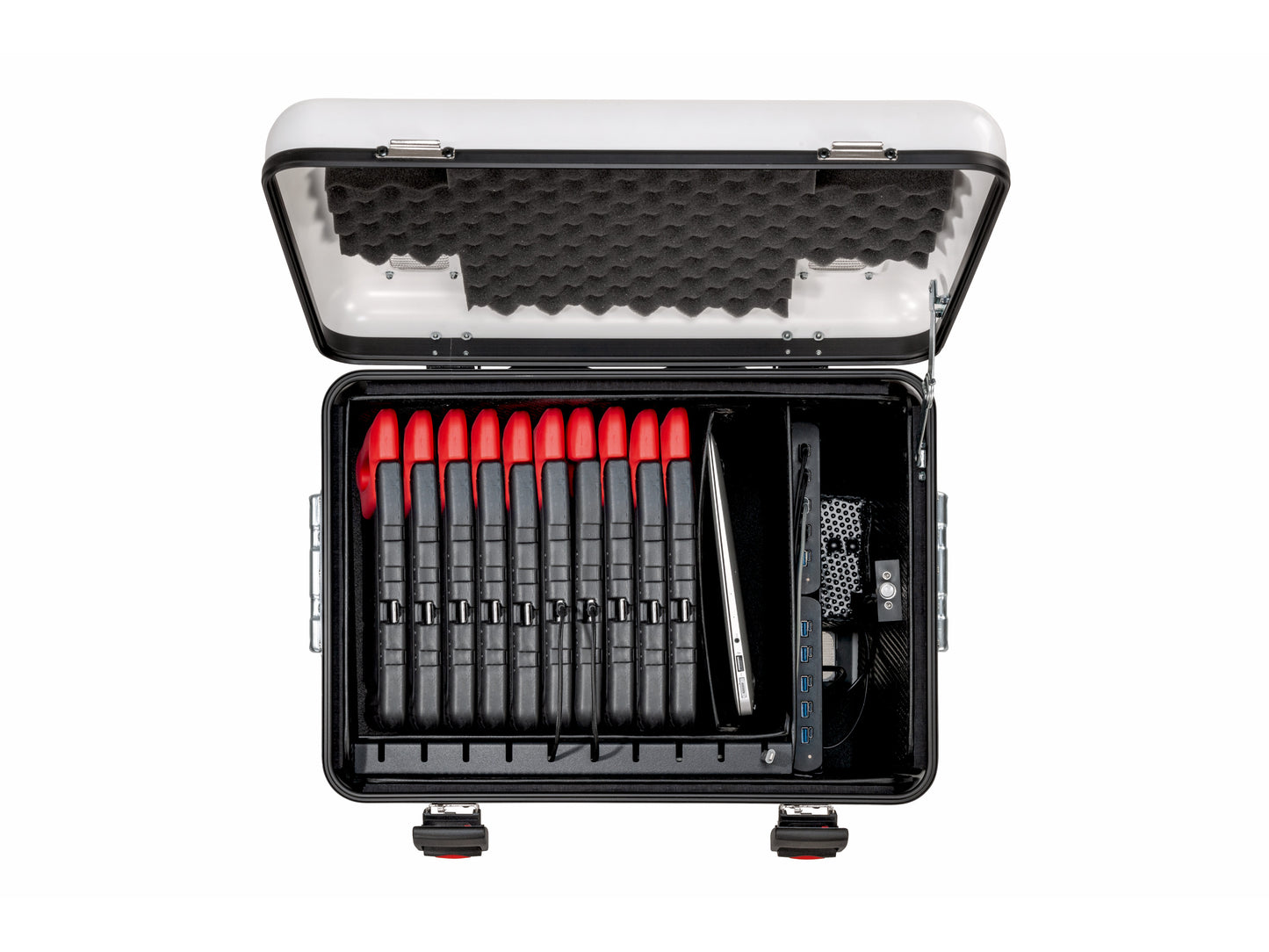 PARAT Case TC10 EDUCOVER®+/KidsCover, TwinCharge, ohne Kabel, weiß