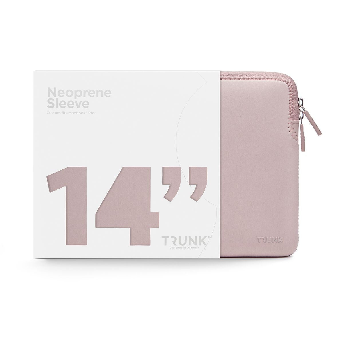 Trunk Neopren Sleeve für MacBook Pro 14" (2021-2023), rose