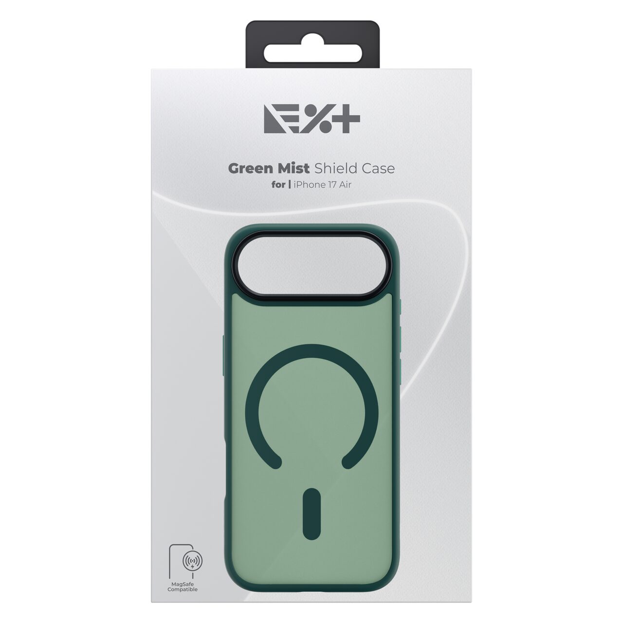 NEXT.ONE Green Mist Shield Case for iPhone 17 Air | MagSafe