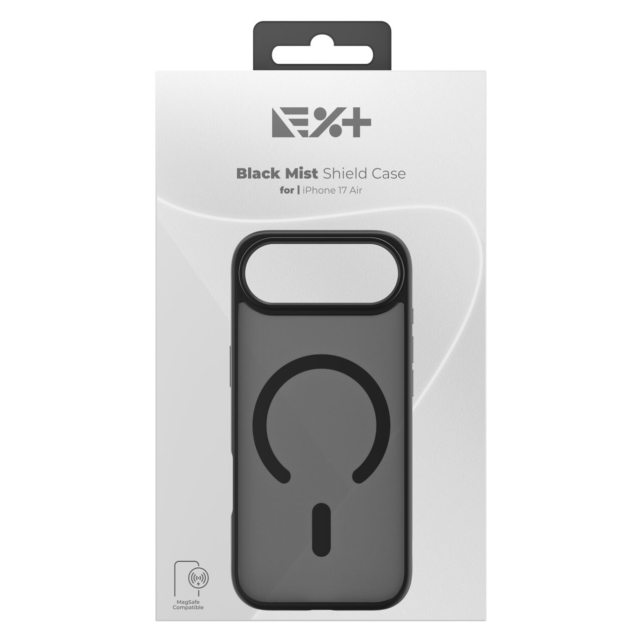NEXT.ONE Black Mist Shield Case for iPhone 17 Air |MagSafe