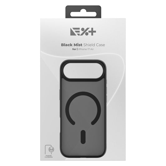 NEXT.ONE Black Mist Shield Case for iPhone 17 Air |MagSafe