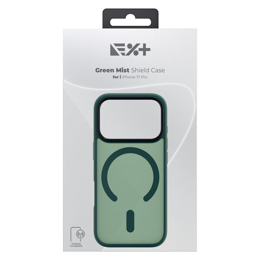 NEXT ONE Green Mist Shield Case for iPhone 17 Pro | MagSafe
