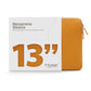 Trunk Neopren Sleeve für MacBook Air / Pro 13", Curry Yellow