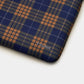 Trunk Neopren Sleeve für MacBook Air / Pro 13", Navy Tartan