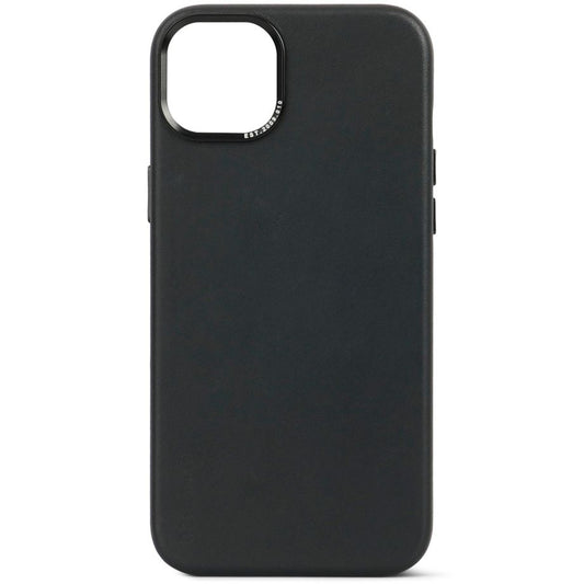 Decoded Leather Backcover for iPhone 15 Black