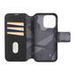 Decoded Leather Detachable Wallet for iPhone 15 Pro Black