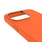 Decoded - AntiMicrobial Silicone Backcover | iPhone 15 Pro - Apricot Crush