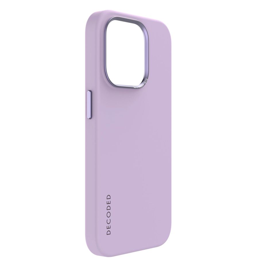 Decoded - AntiMicrobial Silicone Backcover | iPhone 15 Pro - Lavender