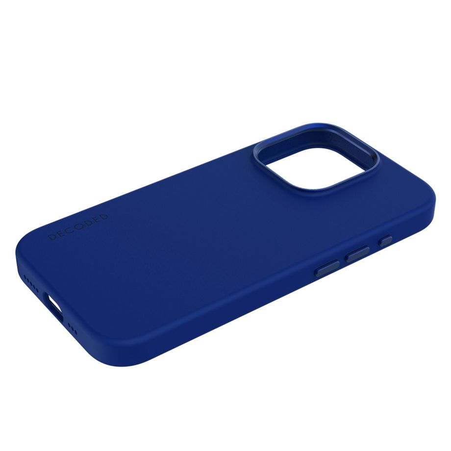 Decoded - AntiMicrobial Silicone Backcover | iPhone 15 Pro Max - Galactic Blue