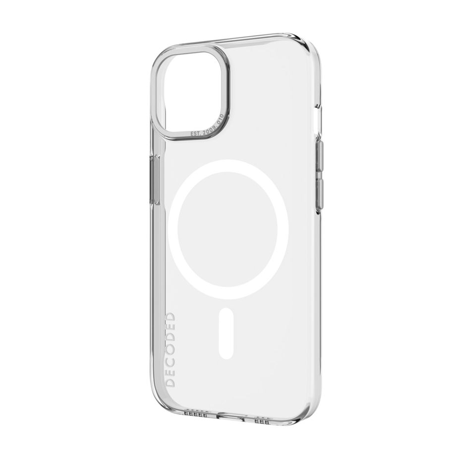Decoded Recycled Plastic Backcover iPhone 15 Transparant