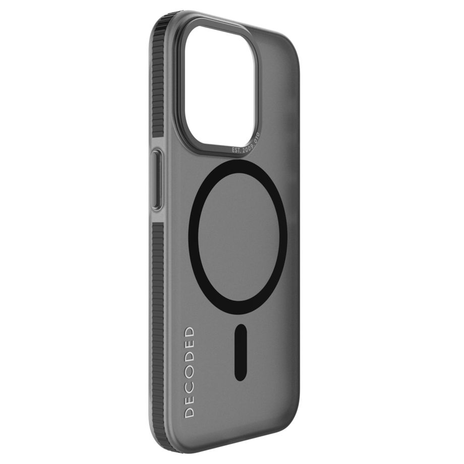 Decoded Recycled Plastic Backcover iPhone 15 Pro Black