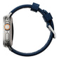 Nomad Rugged Strap Atlantic Blue Connector Silver 42/44/45/49mm