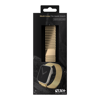 NEXT.ONE Mesh Loop for Apple Watch 42/44/45/49mm | Gold