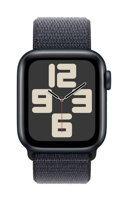 Apple Watch SE GPS + Cellular 40mm Midnight Aluminium Case with Ink Sport Loop