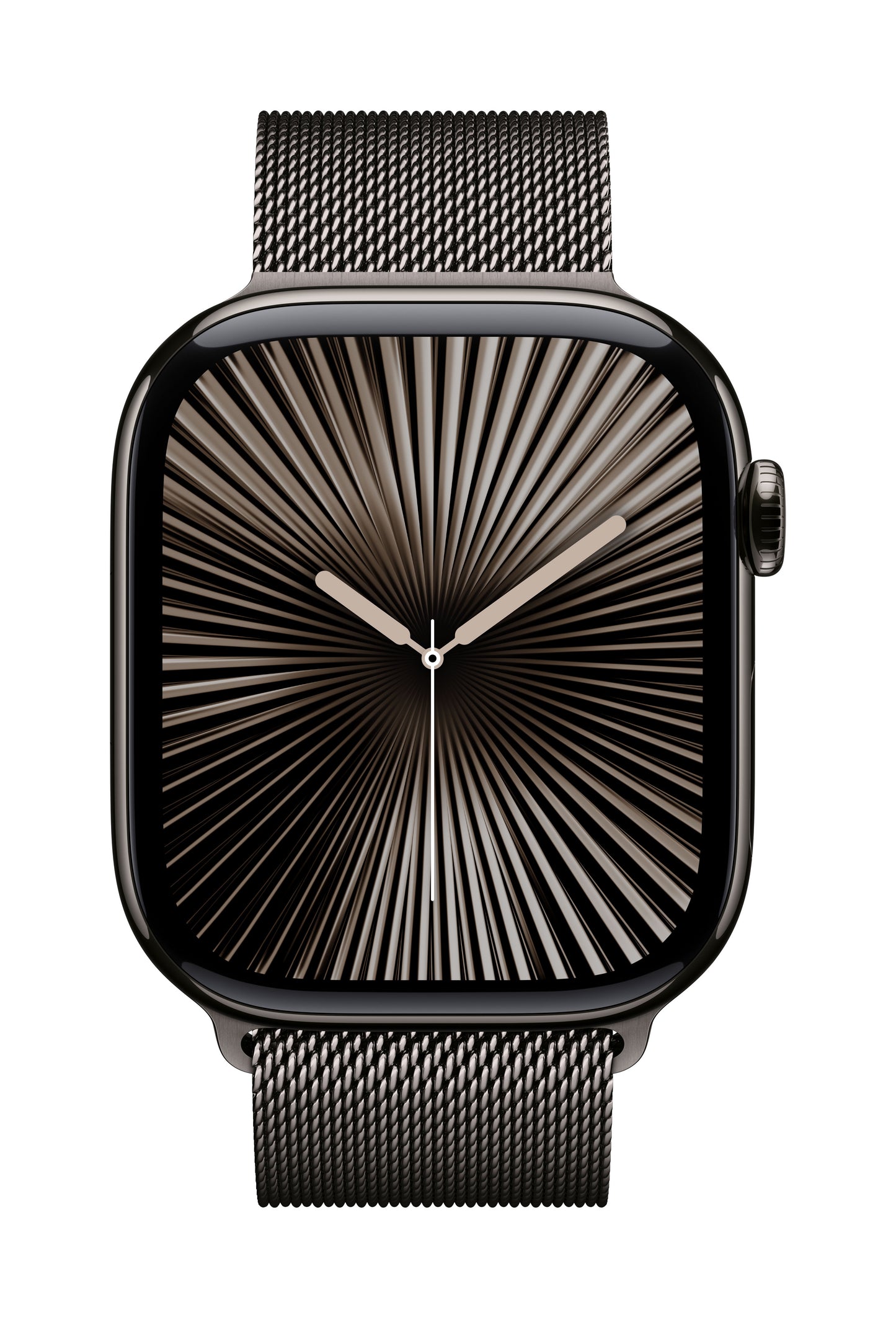 Apple Watch Series 10 GPS + Cellular 46mm Slate Titanium Case with Slate Milanese Loop - M/L