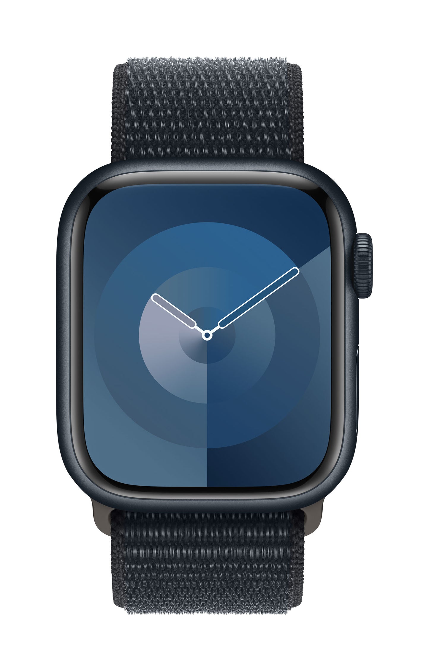 Apple Watch Series 9 GPS + Cellular, Aluminium mitternacht, 41mm mit Sport Loop, mitternacht