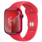 Apple Watch Series 9 GPS + Cellular, Aluminium (PRODUCT)RED, 45mm mit Sportarmband, (PRODUCT)RED - S/M