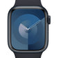 Apple Watch Series 9 GPS, Aluminium mitternacht, 41mm mit Sportarmband, mitternacht - M/L